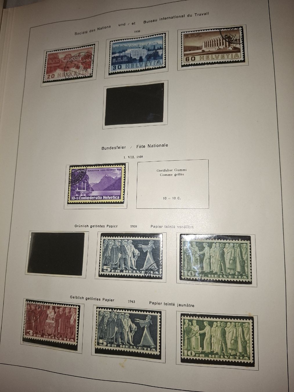 Tous les timbres: Vordruckseiten / gemischt / diverse Einzelmarken – D'occasion à Balgach par SIMEON27 6