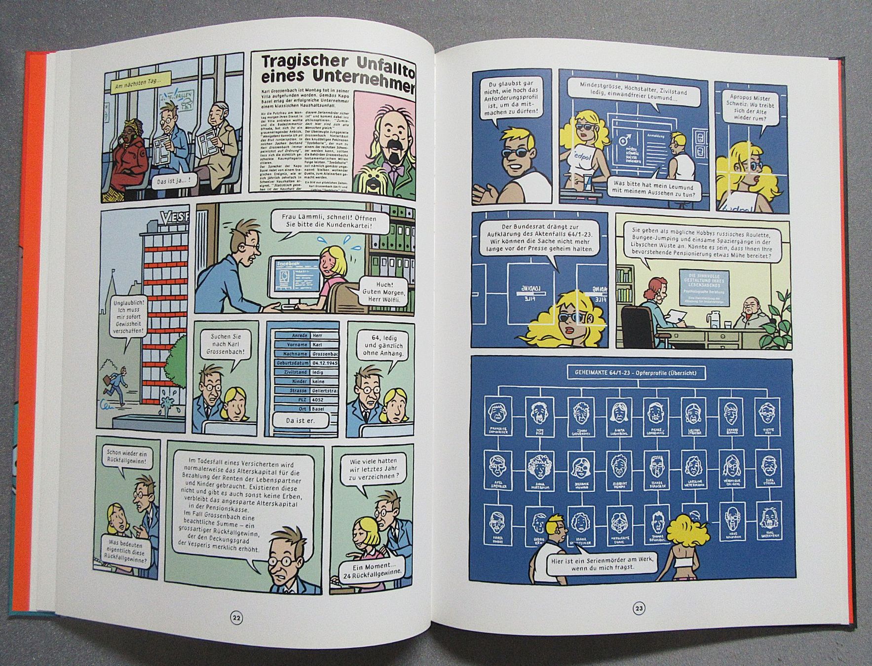 Comics: Die fünfte Variable - Comic von Christophe Badoux – Gebraucht aus Auenstein von Padabimbim 4