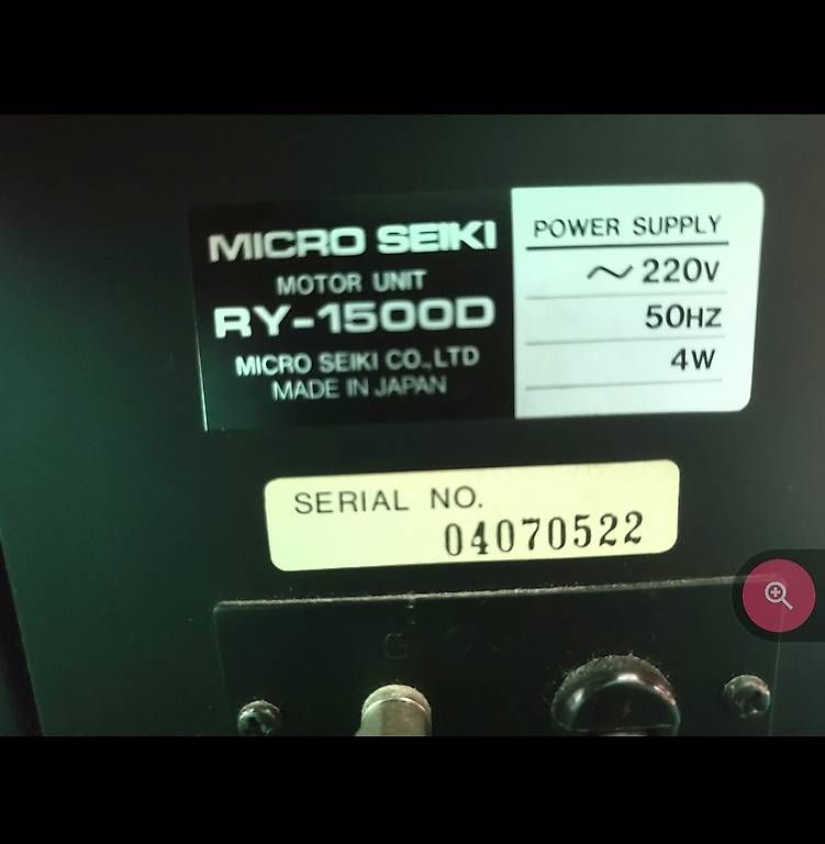Giradischi: MICRO SEIKI RX-1500/RY-1500D – Usato da Birr venduto da miminus2 6