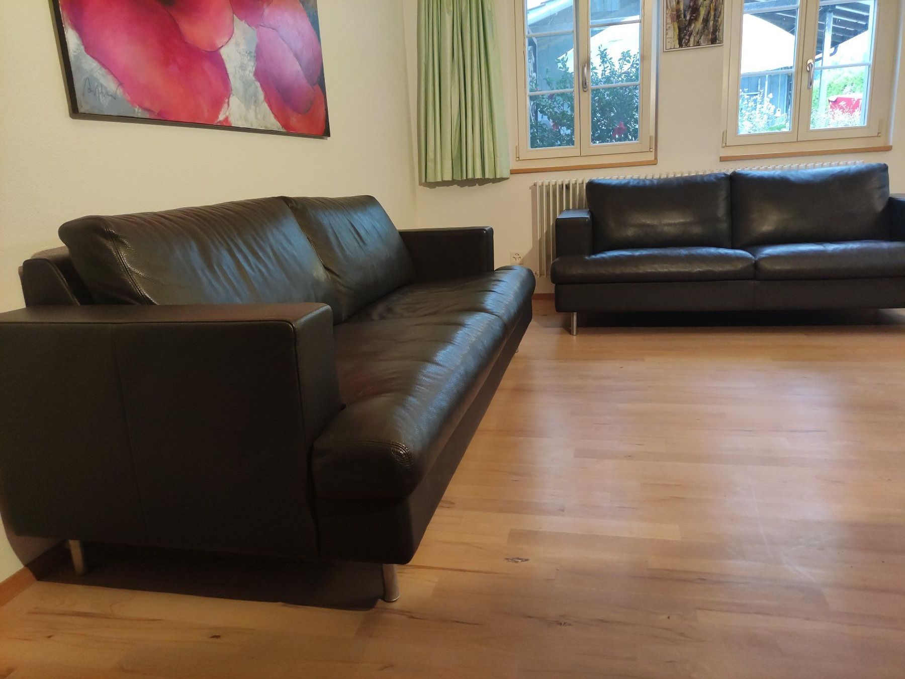 Divani: Ledersofa zweiteilig, Echtleder – Usato da Wetzikon ZH venduto da schirkahn 2