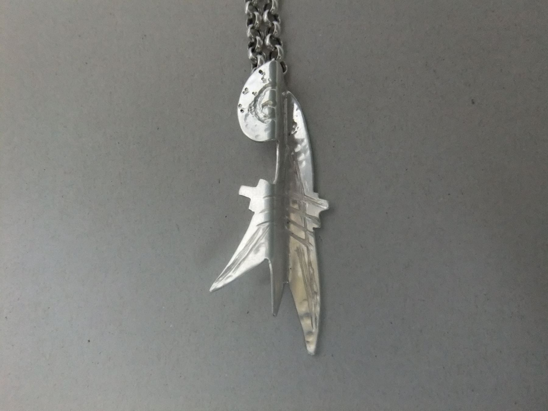 Catenine: Baselstab Basel Kette - 925 Silber – Usato da Esslingen venduto da eintagammeer 2