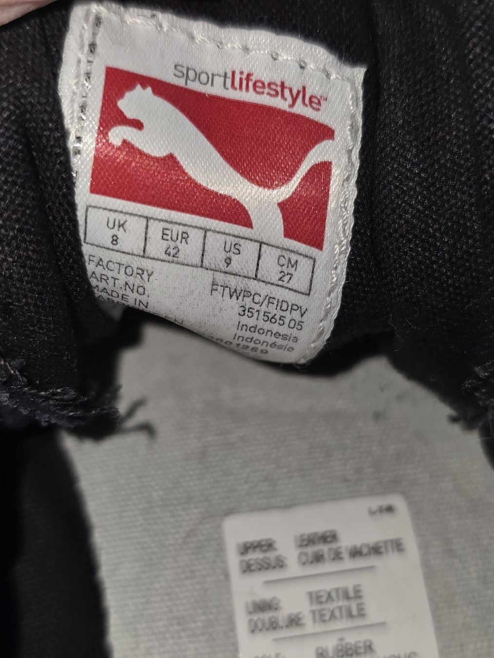 Puma Herrenschuhe: Puma Freizeitschuh aus Leder Gr.42 – Gebraucht aus Morschach von Monikawi 3