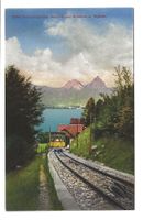 Seelisberg-Bahn (UR) Drahtseilbahn von Treib aus - um 1910