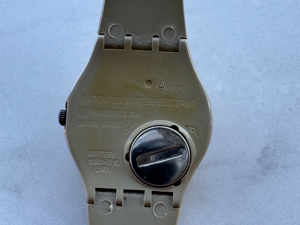 Swatch Uhren: Swatch Gent GT702 1983 (Backcode A83) – Defekt aus Zürich von Shelda 5