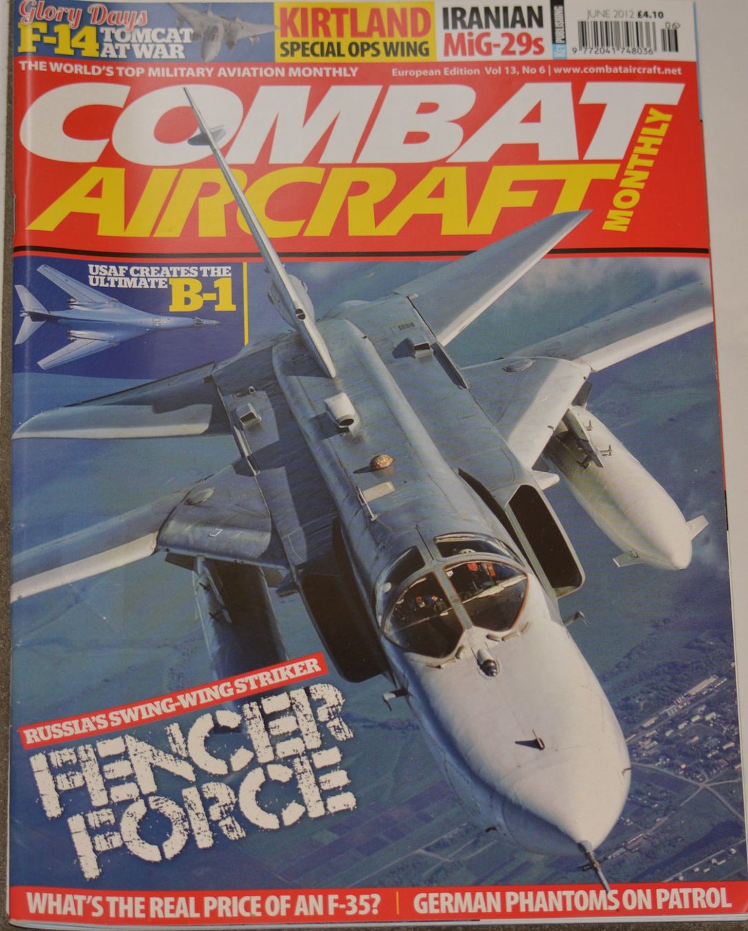 Zeitschriften & Magazine: Combat Aircraft 2012-06 – Gebraucht aus Basel von Dogana