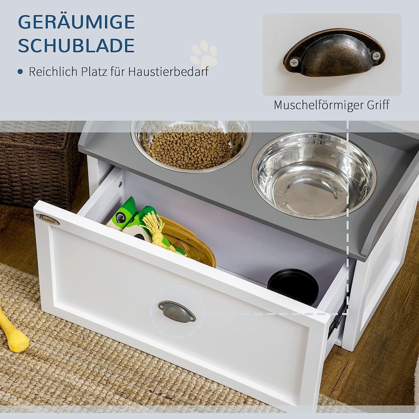 Futter: PawHut Futterstation – Neu und originalverpackt aus Bottighofen von zaap 4