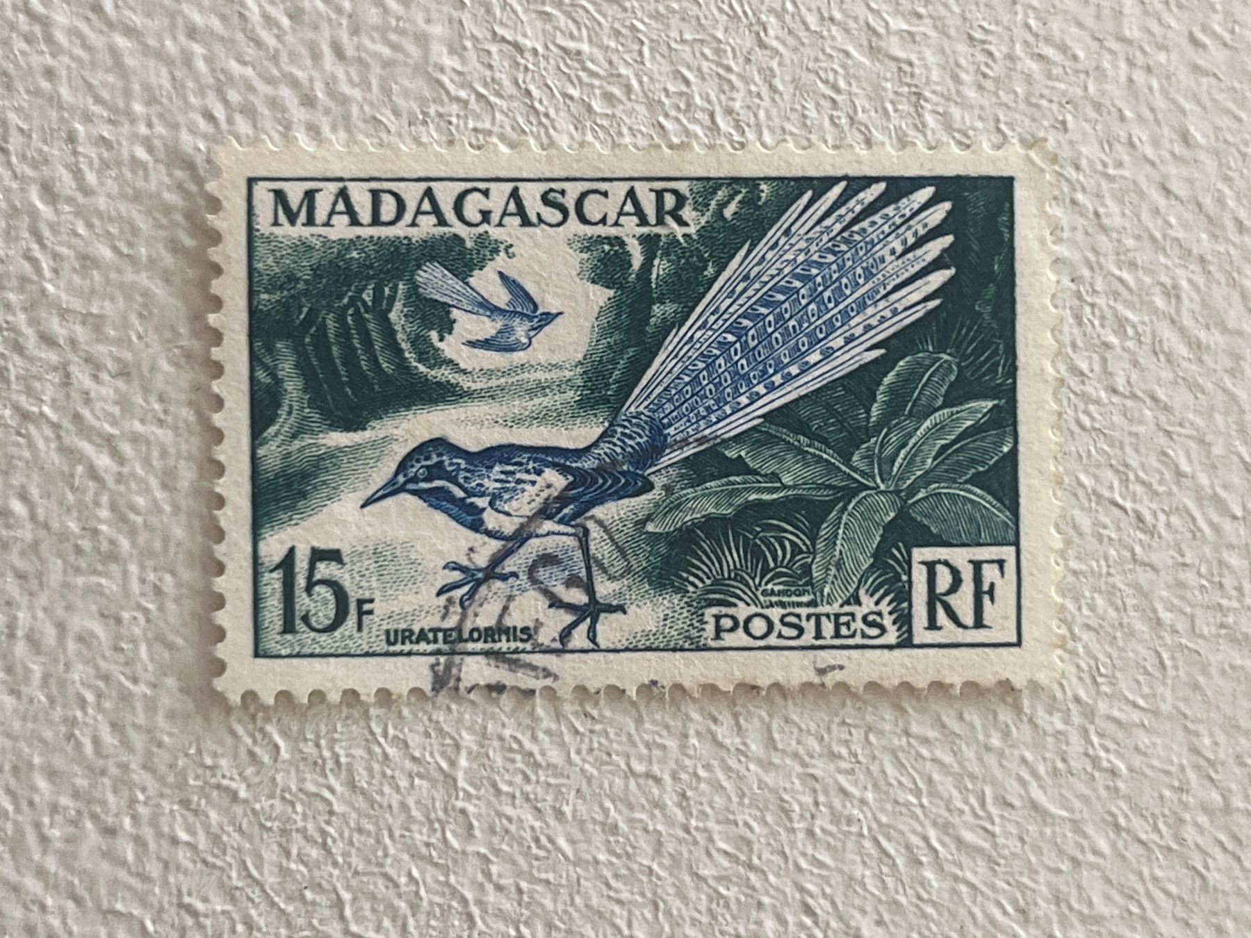 Alle Briefmarken: Madagascar Briefmarke – Gebraucht aus Chiasso von AzenYa