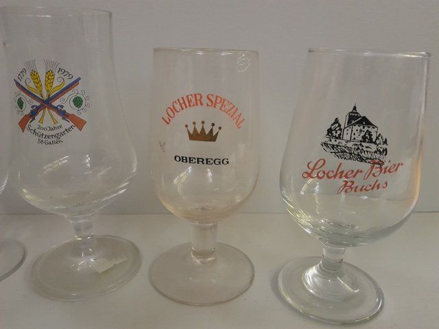 Verres: Bier Biergläser verschiedener Brauereien – D'occasion à St.Gallen par Stocken64 1