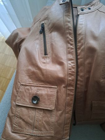 Leonardo Leder Jacke Wenig gebraucht