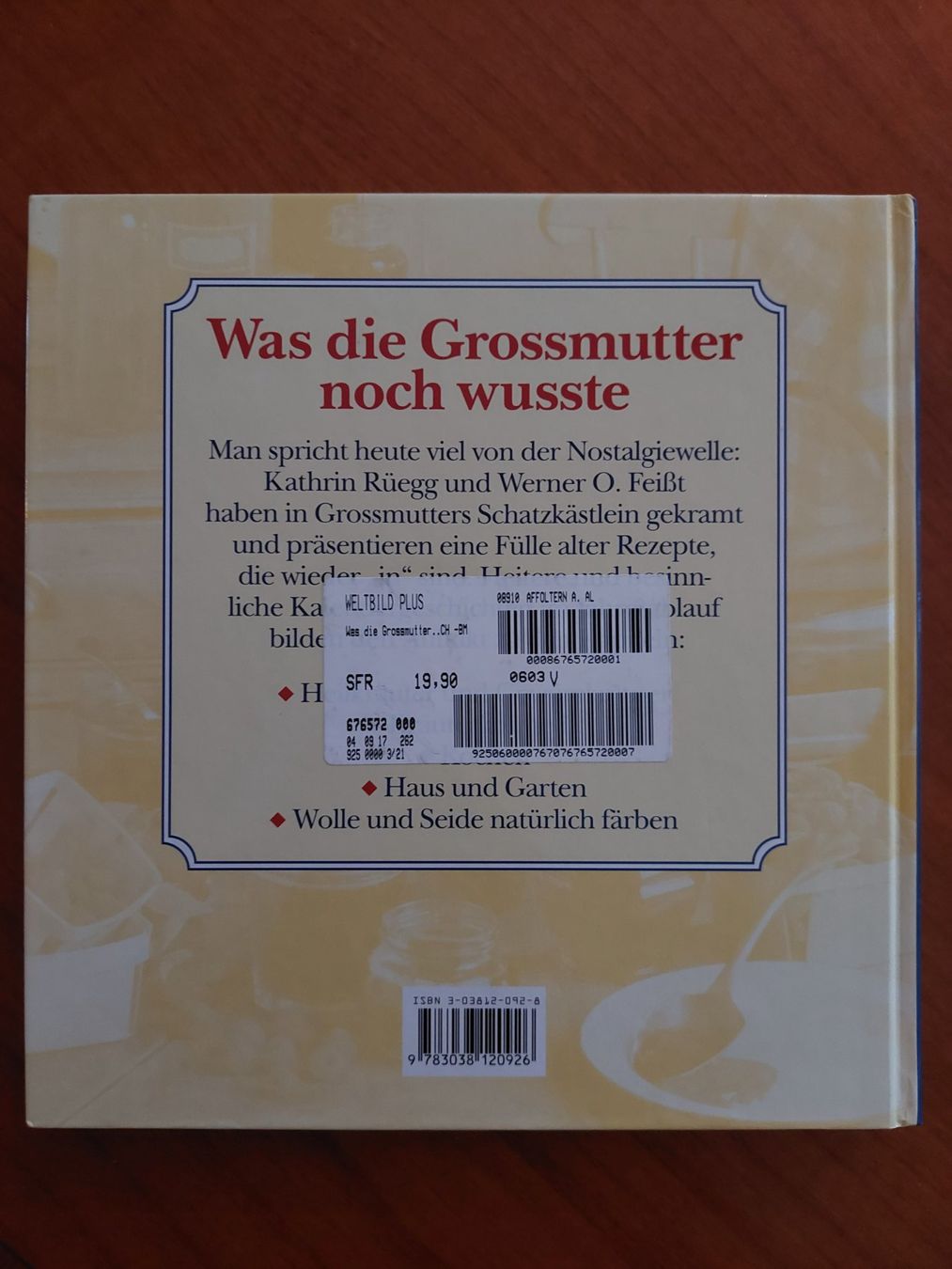 Libri: Was die Großmutter noch wusste – Usato da Wynau venduto da Meysi 1
