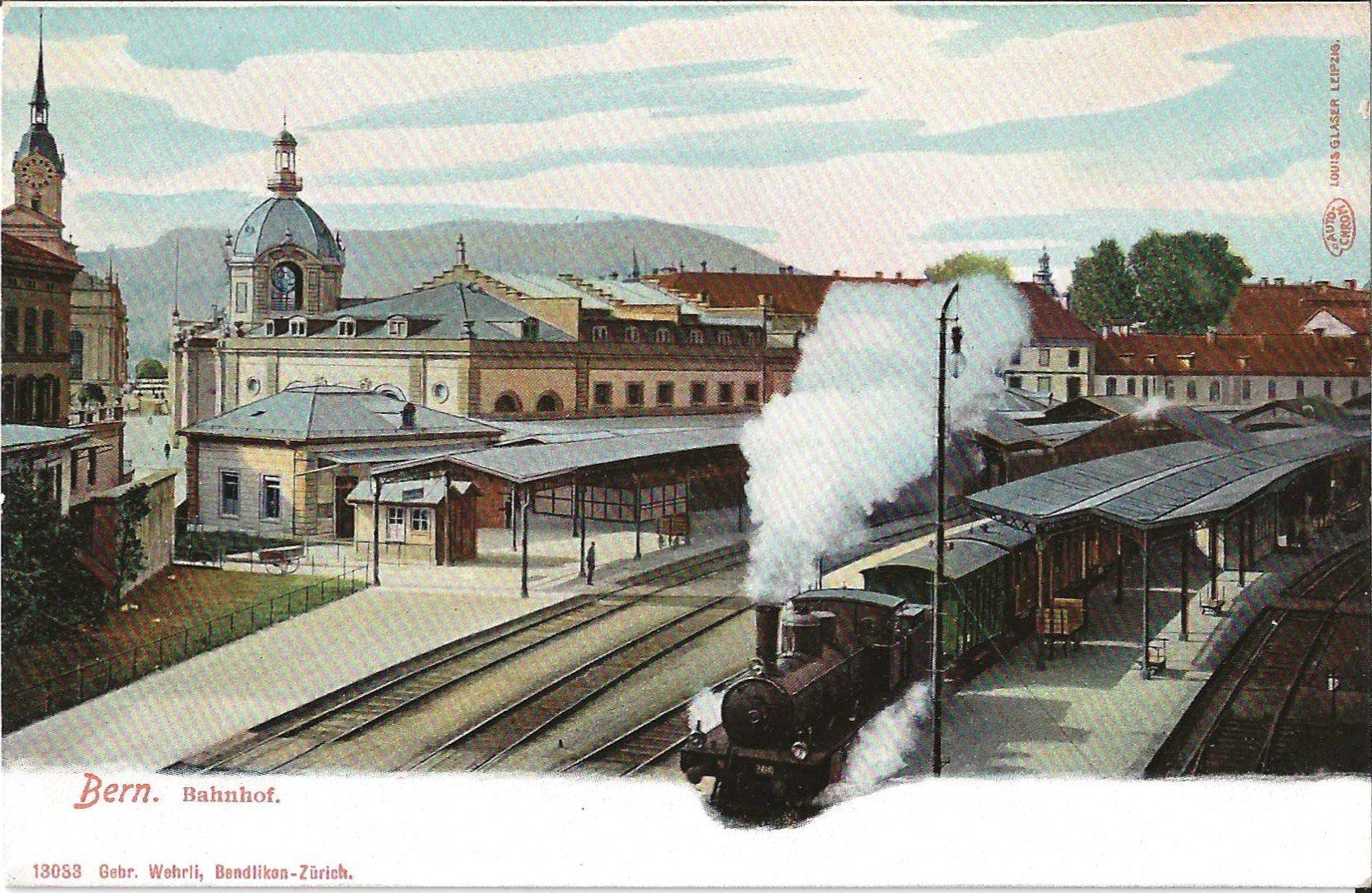 Cartes postales: Karte Bern (alter Bahnhof) – D'occasion à Zürich par Philacat11