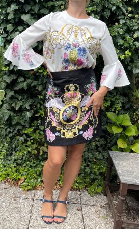 Set di gonna e blusa estiva elegante e gonna 💕🌺🌼🌸