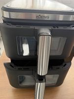 KOENIG Heissluft-Fritteuse mit doppelkorb