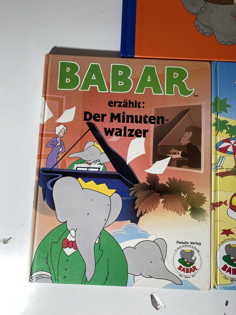 Bücher: 3 Babar Elefanten Bücher – Gebraucht aus Winterthur von ben_9vxx 2