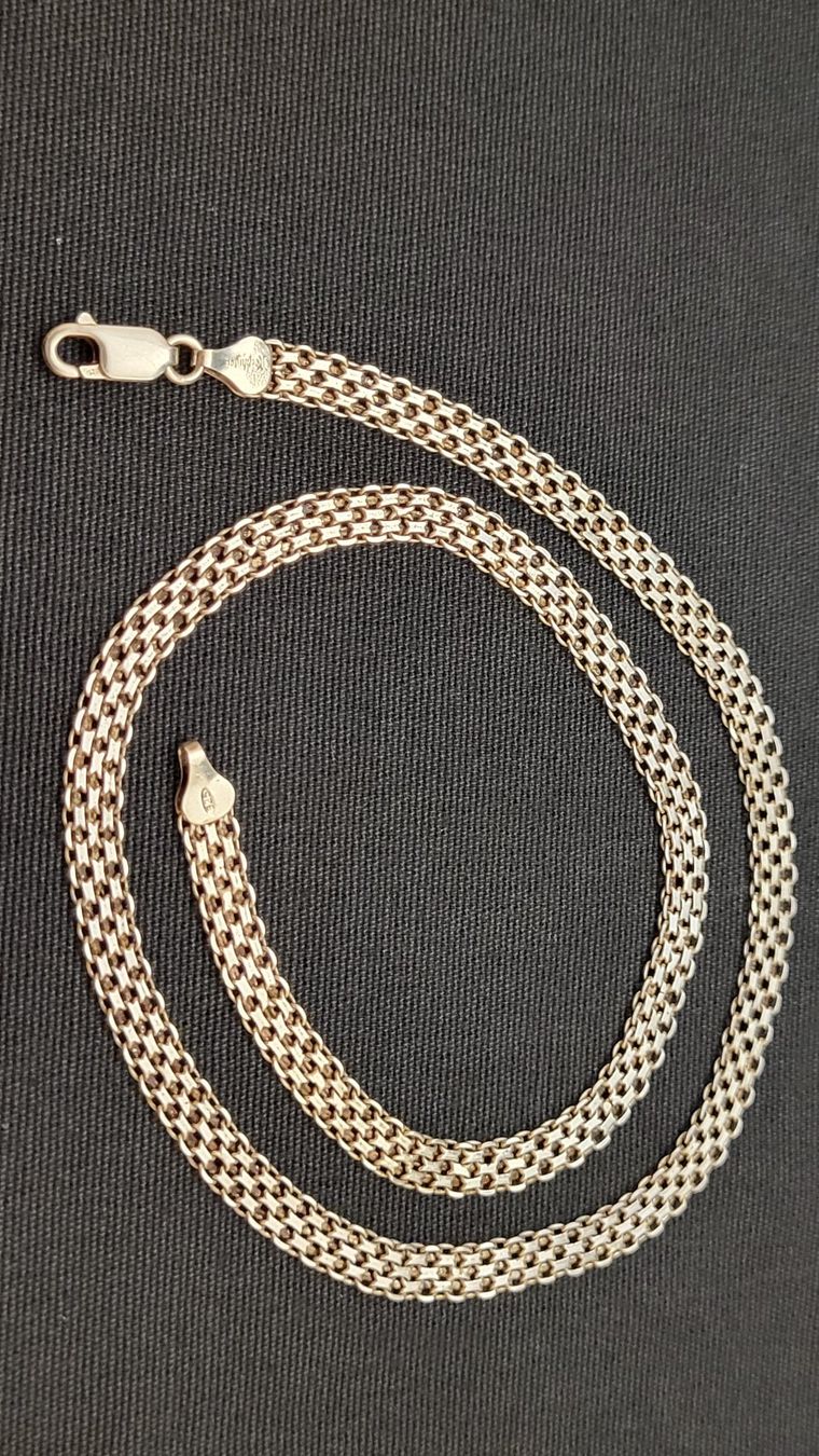 Catenine: Silber-Collier 925 – Usato da Basel venduto da spinne02