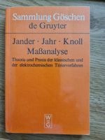 Massanalyse  - Theorie und Praxis der Titrierverfahren