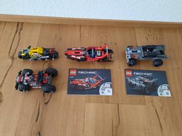 Lego Technic - 4 Fahrzeuge