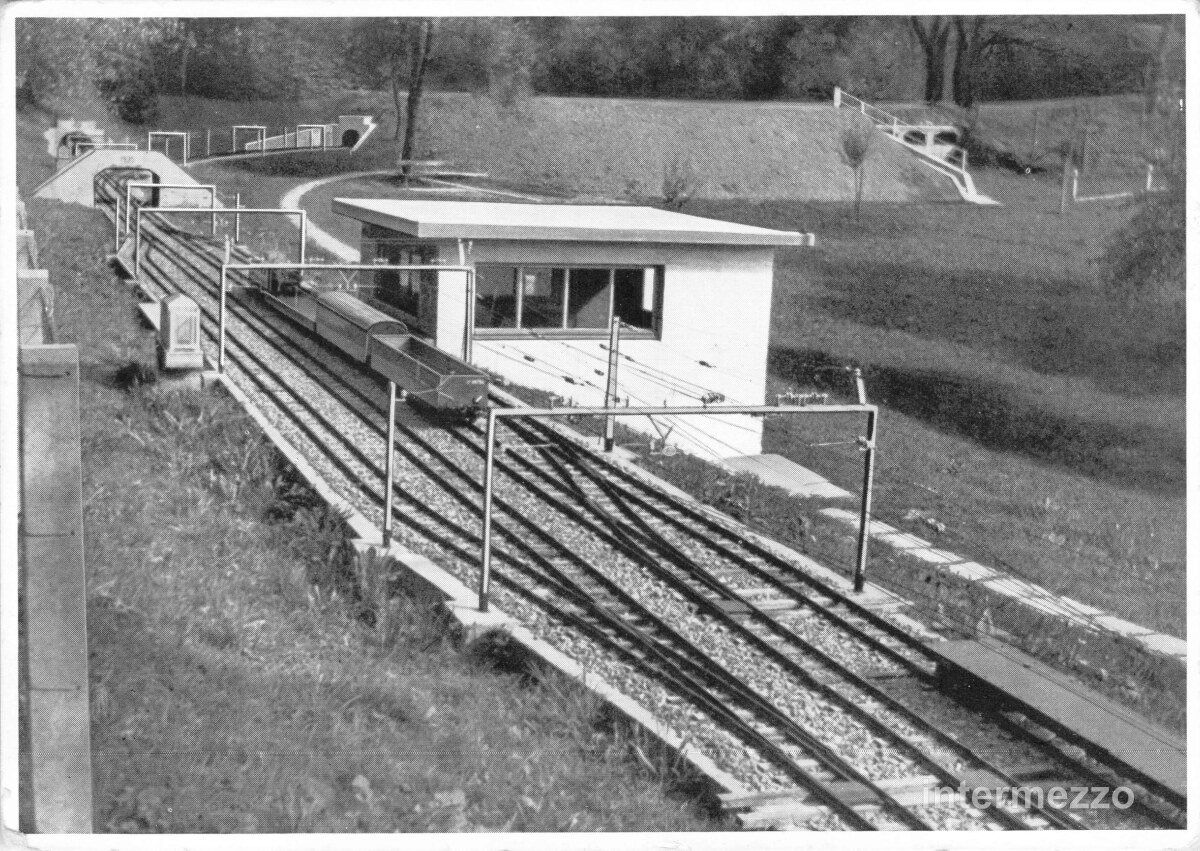 Ansichtskarten: Bahn // Modell-Eisenbahn Dietschiberg Luzern – Gebraucht aus Basel von intermezzo12