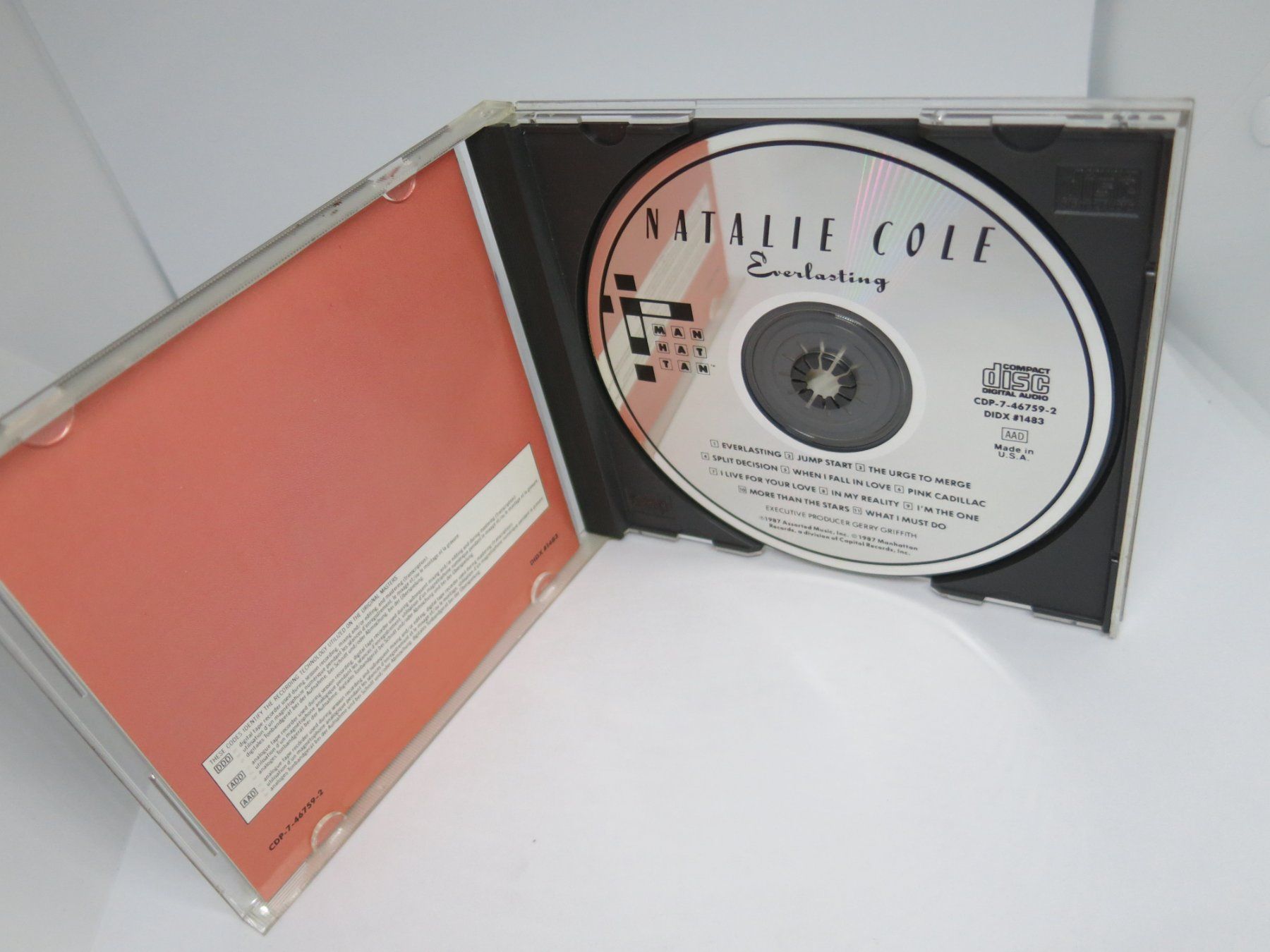 CDs: USA CD Natalie Cole - Everlasting – D'occasion à Ernetschwil par luisvonerni 1