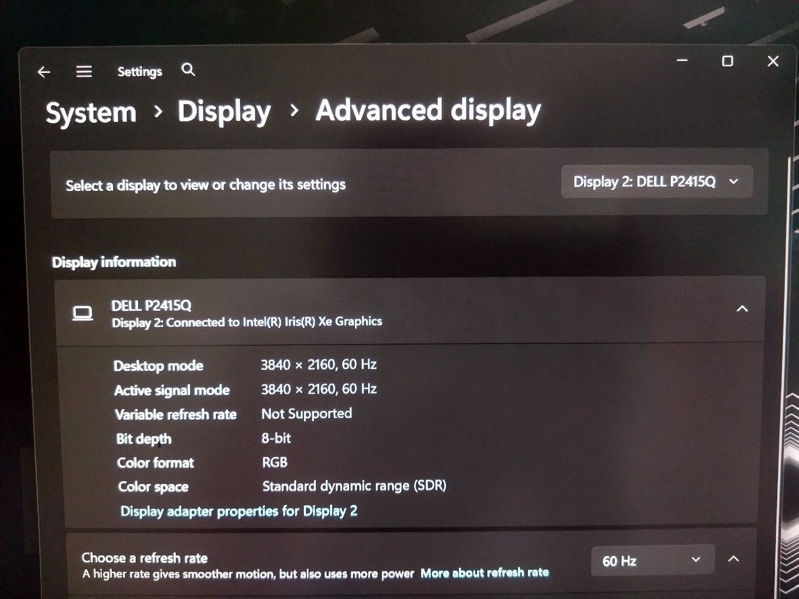 Dell Monitor: Dell P2415Q 4k (pixel defects) – Usato da Zürich venduto da StefanW087 3