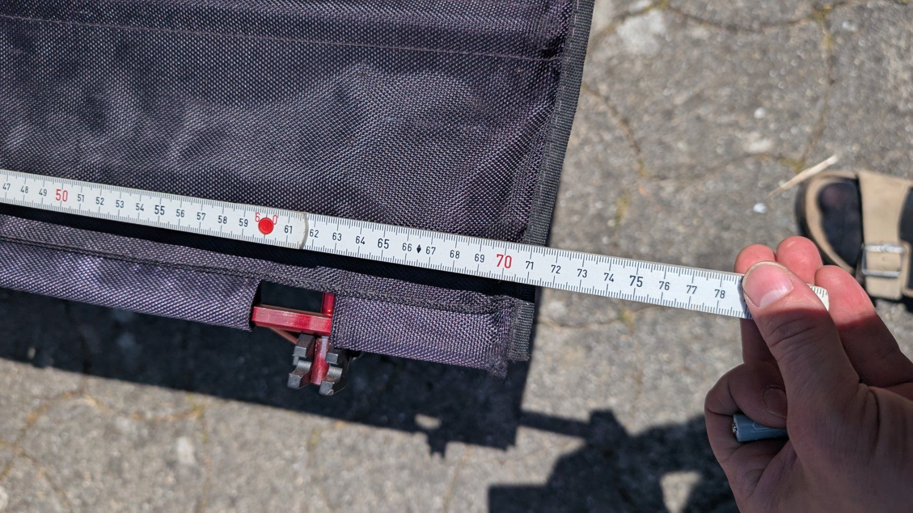 Tavoli: Campingtisch rollbar Aluminiumgestell – Usato da Münchenbuchsee venduto da heinz-5 1