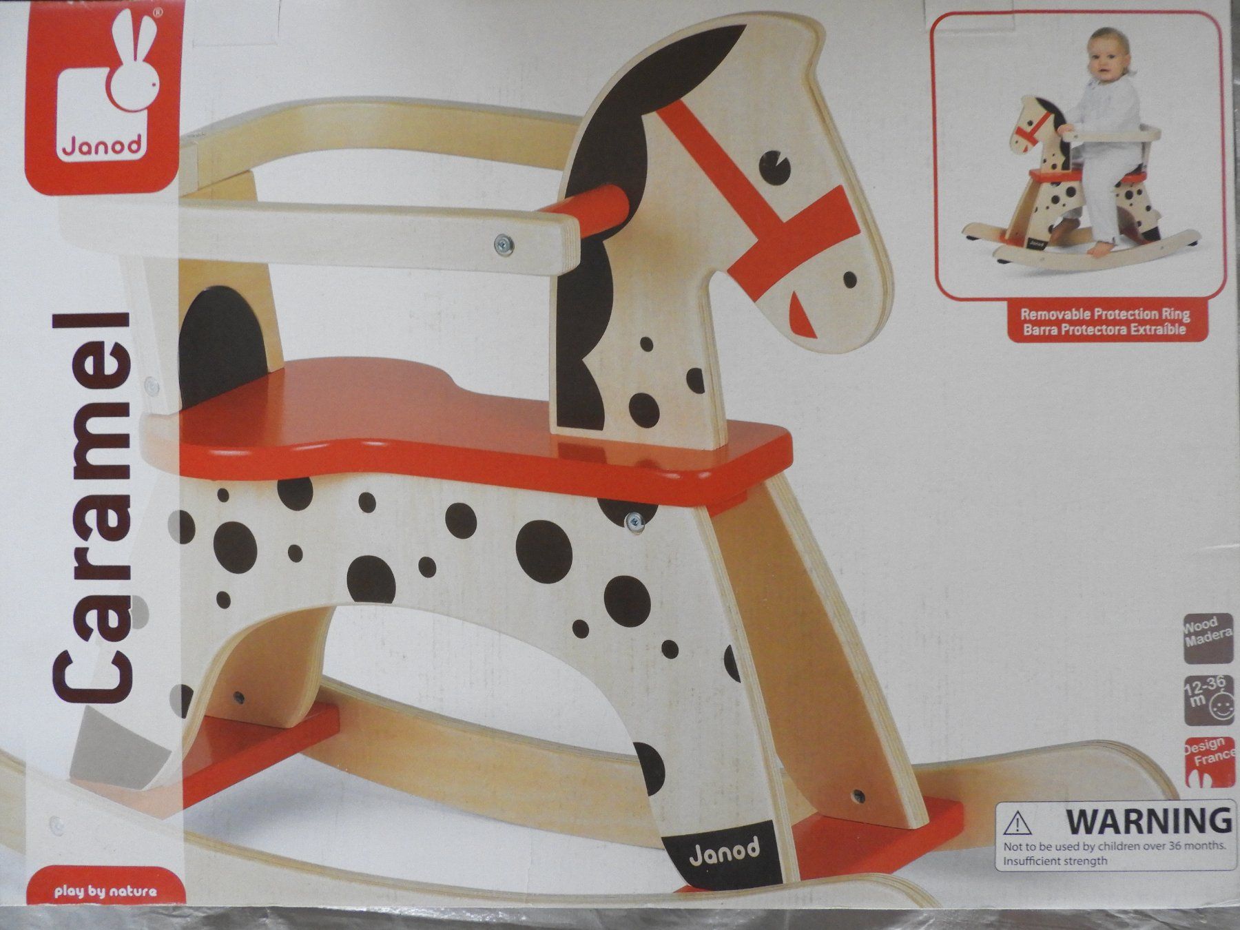 Janod Giocattoli: Cheval à bascule - NEUF!  idée cadeau – Nuovo e nell'imballaggio originale da Dombresson venduto da sev_bsb8 1