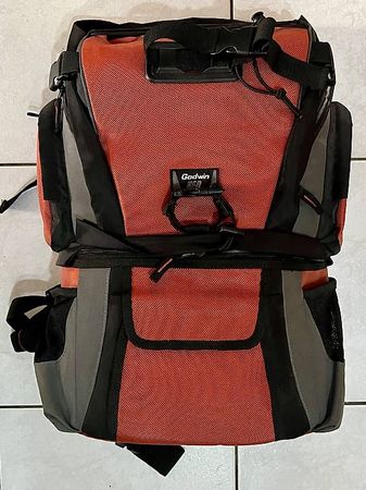 Flexibler Fotografie-Rucksack mit herausnehmbaren Einsätzen