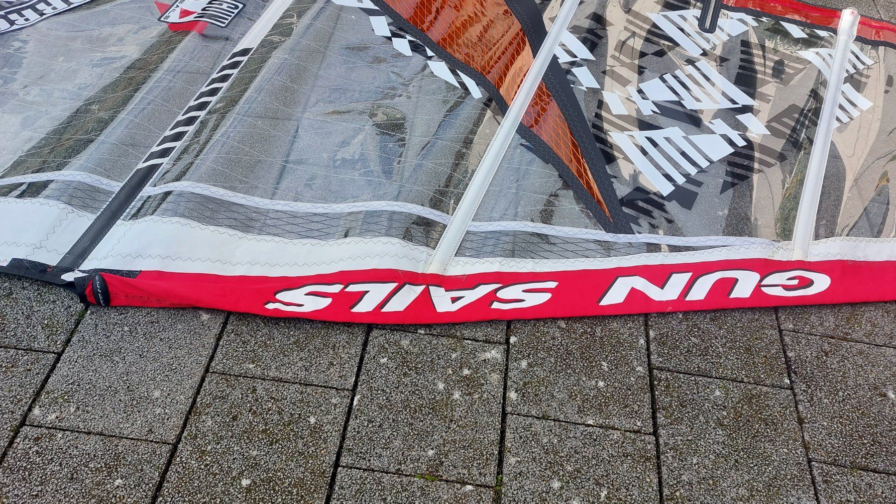 Surfen: Windsurfsegel Gun Torro 4.3 – Gebraucht aus Oberdiessbach von wasserfreak 3