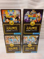 4x PUZZLE ANIME 2 Dragonball + 2 One Piece - 100% NEW