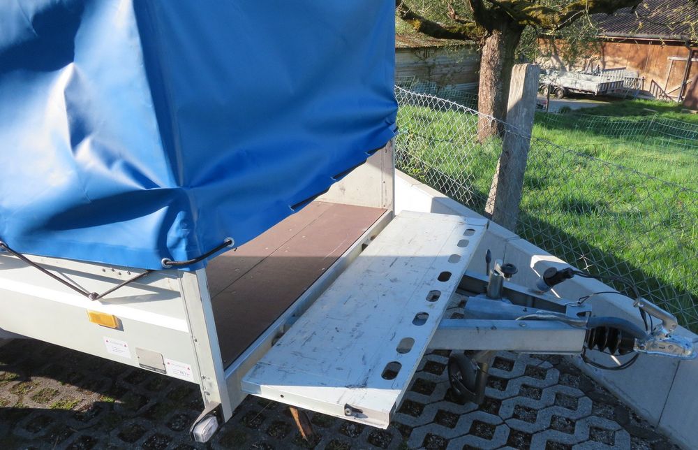 Sachentransportanhänger Humbaur H13K Brücke m.Verdeck ab MFK 7