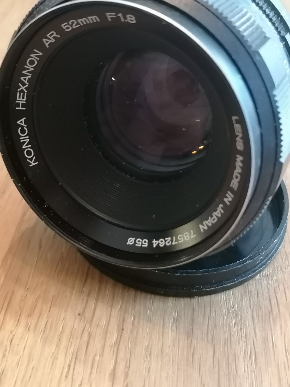 Konica Obiettivi: Konica Hexanon AR 52mm F1.8 Objektiv - mit PL Filter – Usato da Basel venduto da vintagecollector