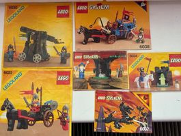 LEGO System Bauanleitungen Ritter / Castle