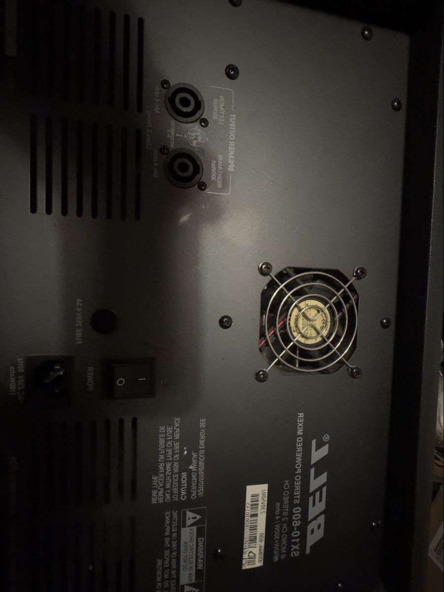 Platines de mixage: Stereo Powered Mixer - Top mit effects fx – Défectueux à Wabern par Sunlight777 7
