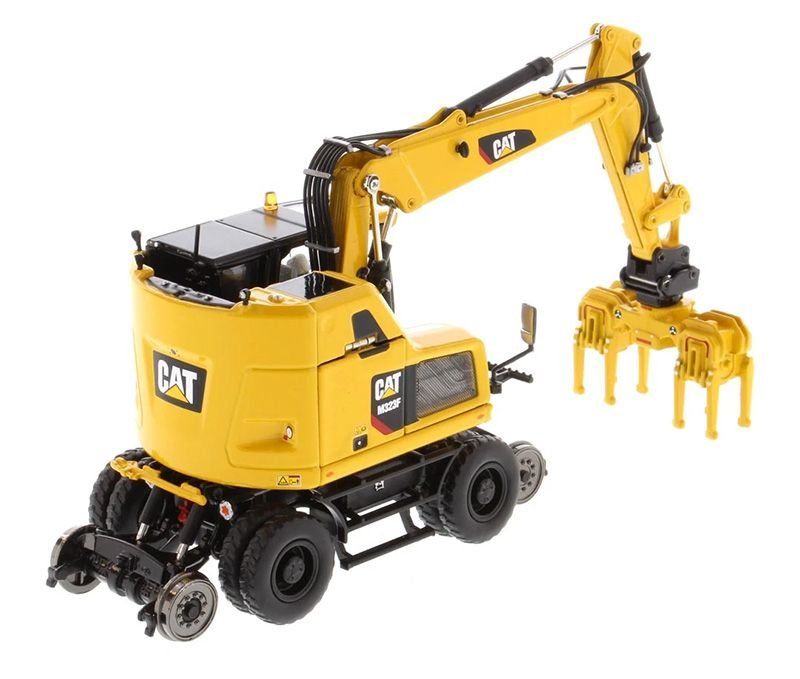 Kit di modellismo & Modellini statici: 1:50 CAT M323F Schinenbagger gelb – Nuovo e nell'imballaggio originale da Affoltern am Albis venduto da Modellshop-8910 1
