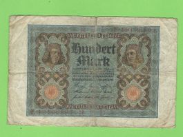 100 Mark Reichsbanknote, 1929, Rarität für Sammler!