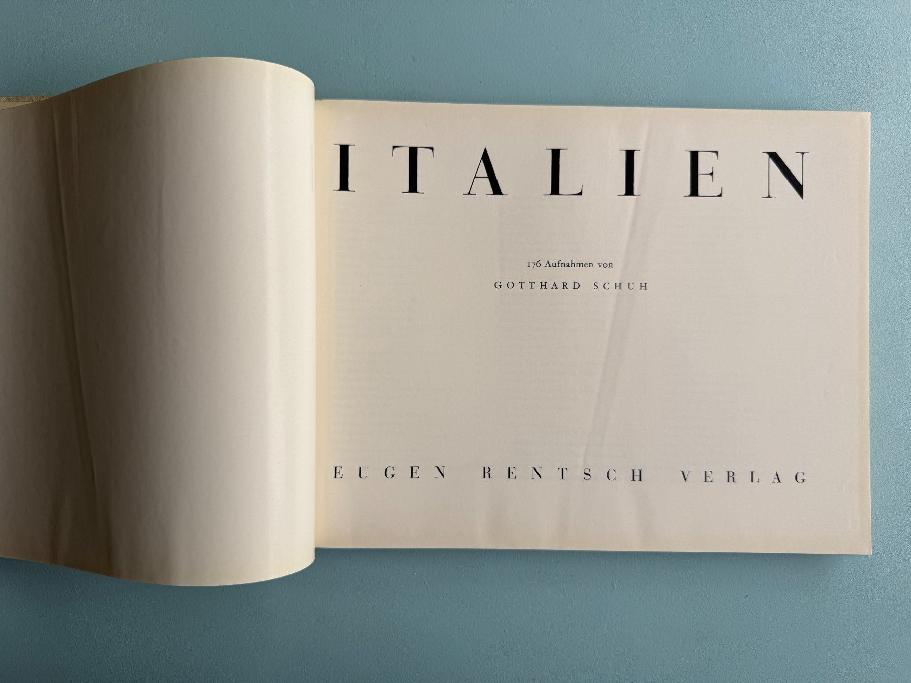 Libri: Gotthard  SCHUH  -  Italien – Usato da Basel venduto da Kornblumen 1