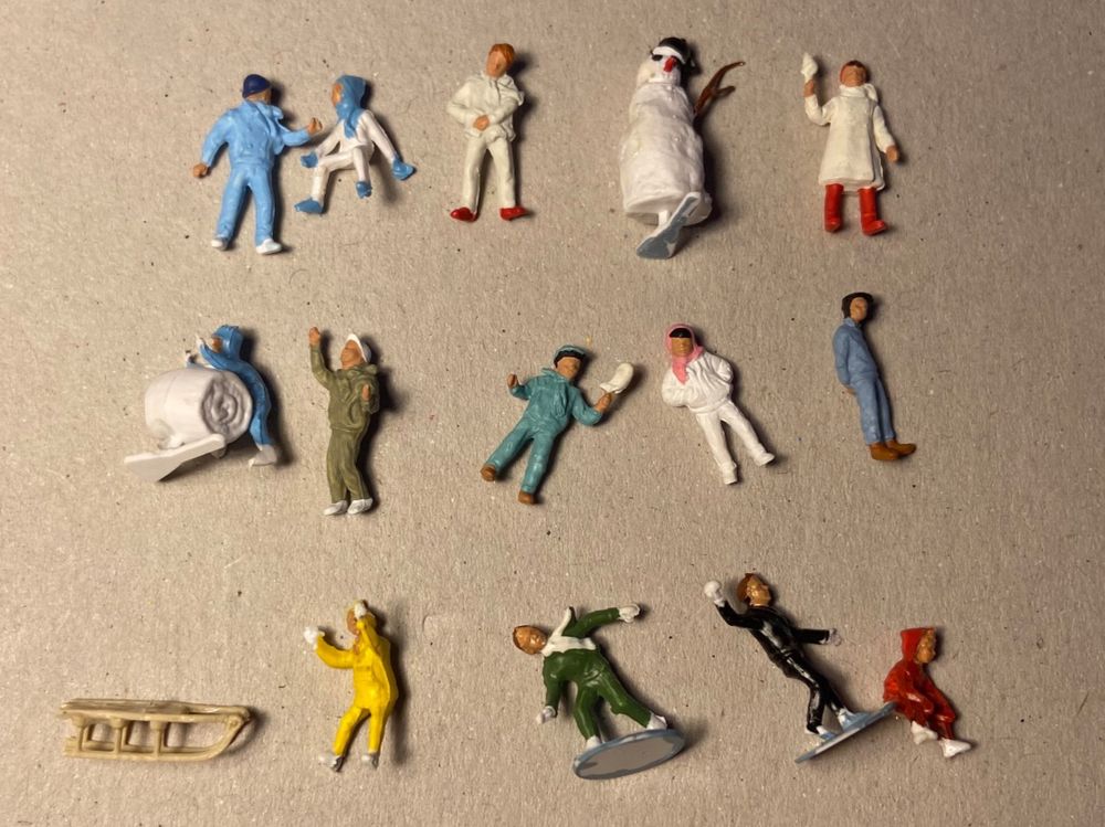HO Figuren Winter 1/87 (Gebraucht) in Bourg-St-Pierre für CHF 2 – nur ...