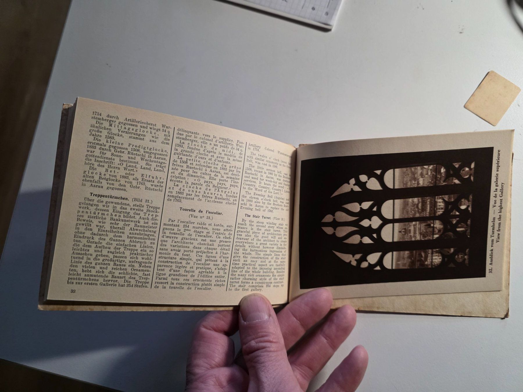 Libri: Das Berner Münster - Broschüre 1935 – Usato da Walterswil BE venduto da Lonitti 4
