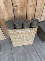 Munizionskorb Schweizer Armee Vintage Schirmständer