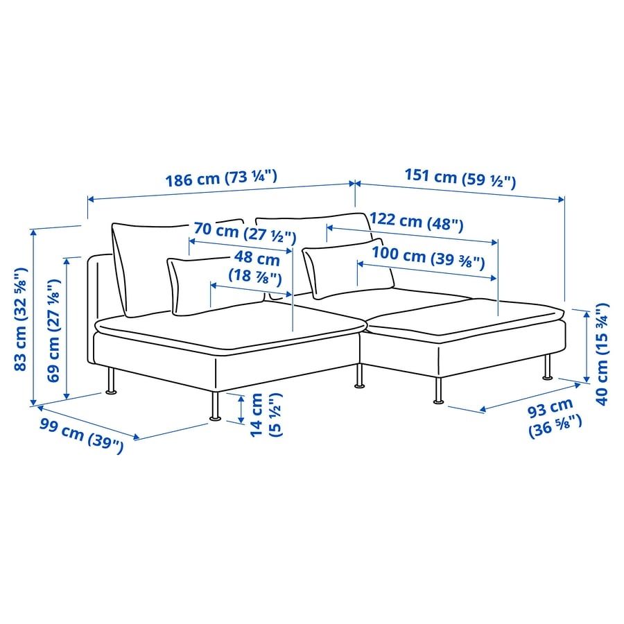 Sofas: Ikea Söderhamn Sofa Einzelteile zu verschenken – Défectueux à Zürich par kim_6wrd 3