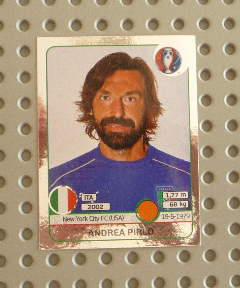 Panini Sammelbilder & Trading cards: Panini "EURO 2016" Nr. 505 Andrea Pirlo – Gebraucht aus Aarau von