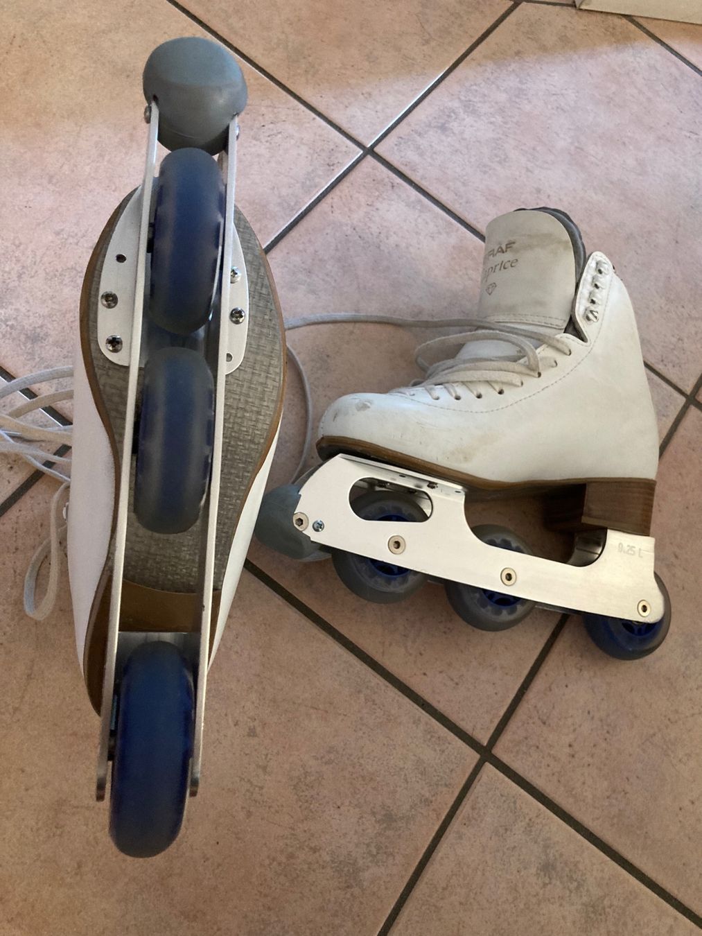 Pattini in linea & Pattini a rotelle: Pattini inline graf caprice tg 4,5 – Usato da Rancate venduto da Birbine