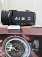 4K Ultra HD Camcorder Set – 64 MP / WLAN / Touchscreen
