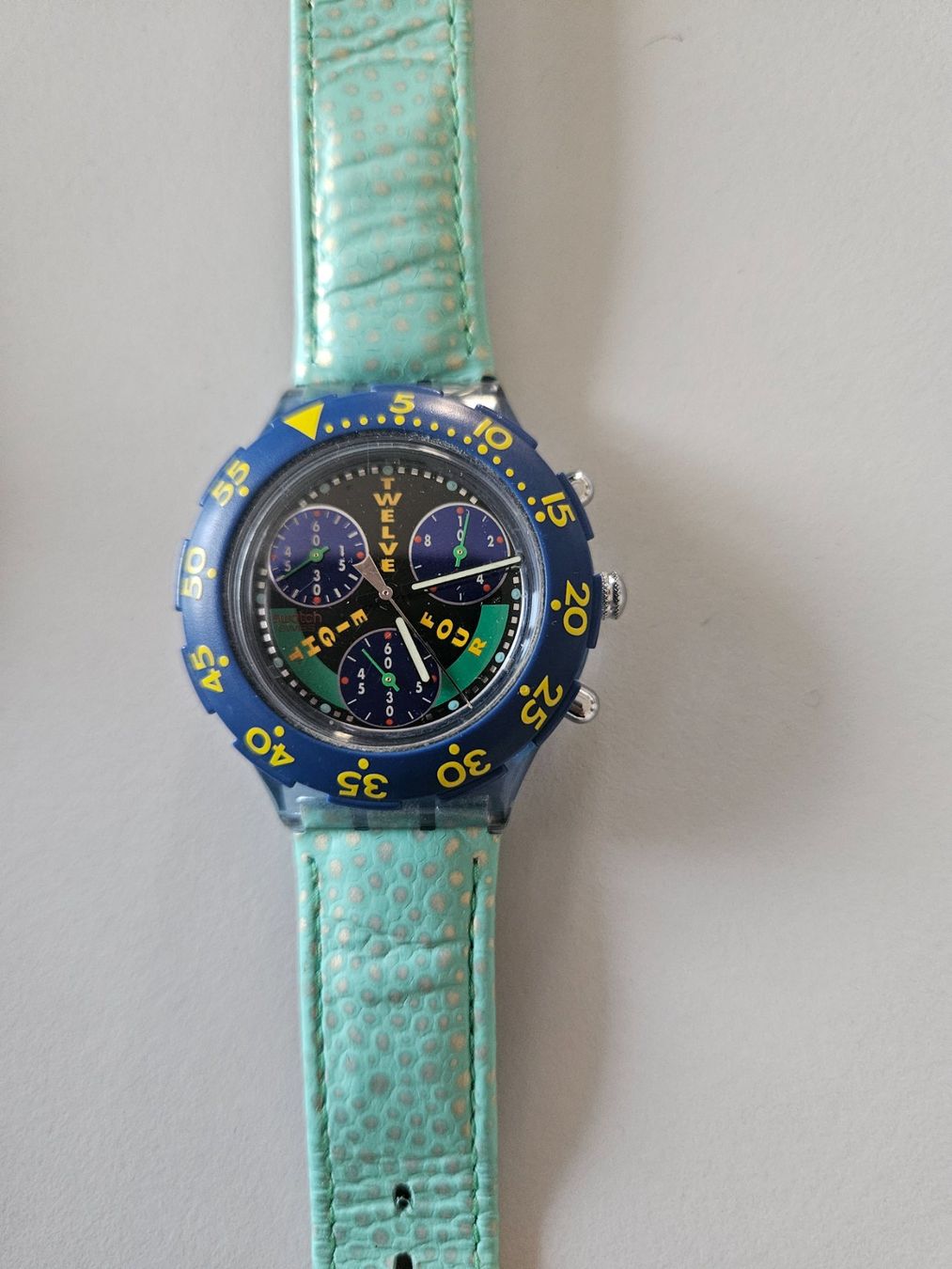 Swatch Uhren: Swatch Armbanduhr Aquachrono Sen100 – Gebraucht aus Urdorf von Colina 8