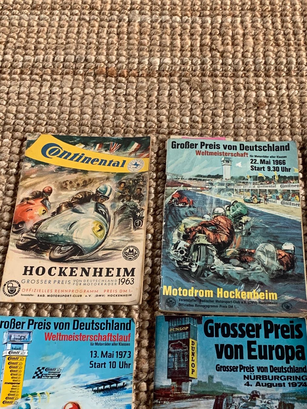 Documents: Alte Programme Hockenheim – D'occasion à Bibern SO par wecafra 1