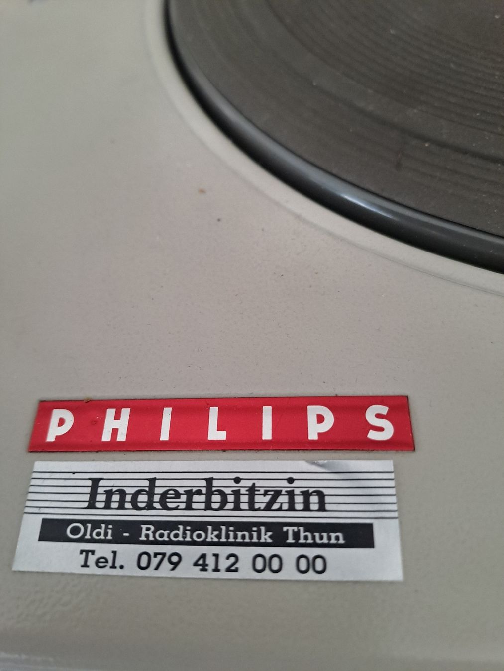Philips Giradischi: PHILIPS Einbau-Plattenspieler – Usato da Uetendorf venduto da Essiggurken 1