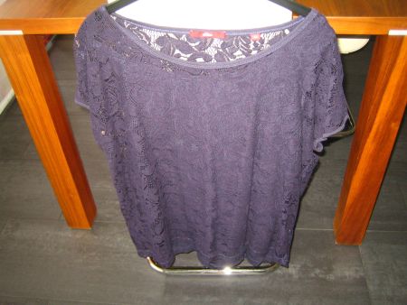 Spitzenshirt mit Top von sOliver