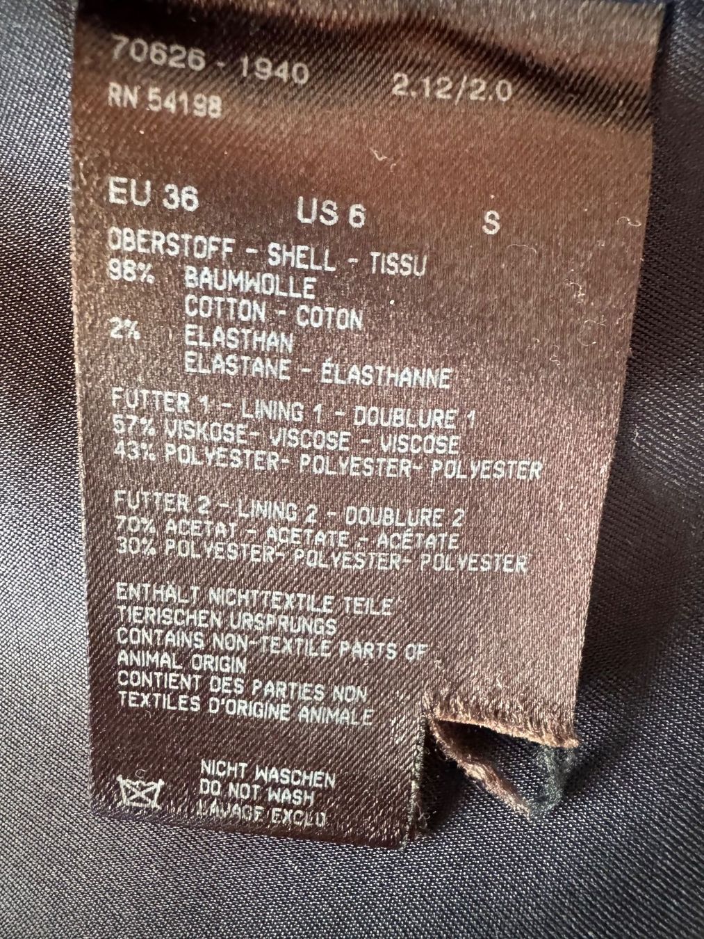 Bogner Giacche: Cord-Blazer Bogner, Gr. 36, Top!! – Usato da Oberrohrdorf venduto da maggys15 6