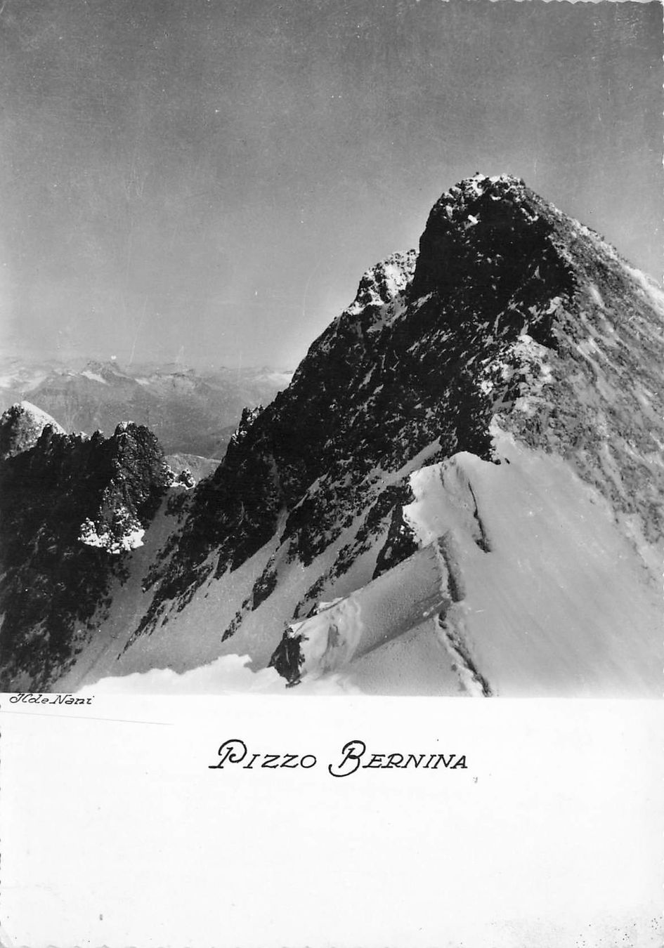 Cartoline postali: Pizzo Bernina G – Usato da Biasca venduto da Blenio71