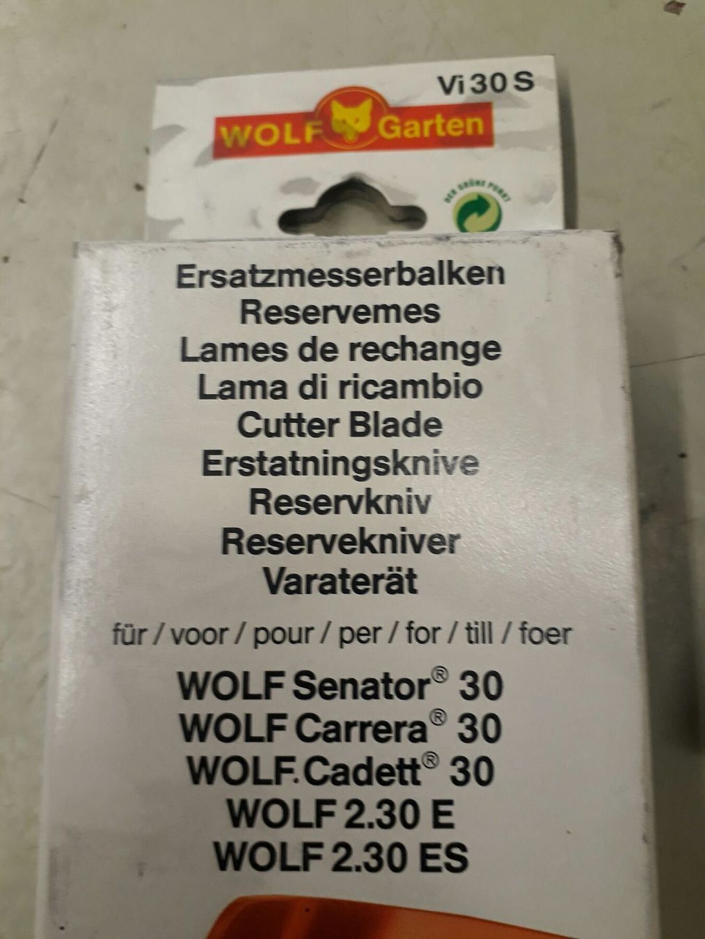 Tagliaerba: Messer zu Wolf Rasenmäher – Nuovo (secondo la descrizione) da Niederglatt ZH venduto da Hinti50 1